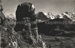 11737336 Schynige Platte Oberberghorn Schreckhorn Eiger Moench Jungfrau Schynige - Other & Unclassified