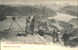 11737267 Pilatus Kulm Mit Vierwaldstaettersee Und Alpen Fernrohr Pilatus  - Other & Unclassified