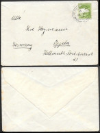 Palestine Jerusalem Cover Mailed To Germany 1930s. 3M Rate - Palästina