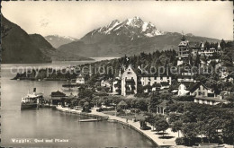 11737167 Weggis Vierwaldstaettersee Quai Und Pilatus Weggis - Altri & Non Classificati