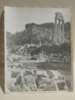 Italy Photo Italia Foto Roma Fine 800. FORO ROMANO. 125x100 Mm. - Europe