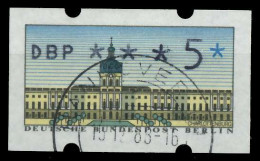 BERLIN ATM 1987 Nr 1-005 Gestempelt X894102 - Gebruikt