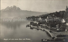 11736927 Weggis Vierwaldstaettersee Vierwaldstaettersee Und Pilatus Quai Weggis - Sonstige & Ohne Zuordnung