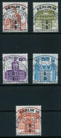 BERLIN DS BURGEN U. SCHLÖSSER Nr 673-677 ESST Z X8941D6 - Oblitérés