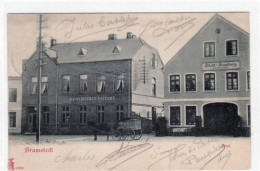 39070311 - Bramstedt Mit Kaiserl. Postamt Gelaufen, 1906. Leichter Stempeldurchdruck, Kleiner Riss Am Rand Unten, Sonst - Sonstige & Ohne Zuordnung