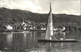 11736846 Zug ZG Am See Segelboot Zug - Andere & Zonder Classificatie