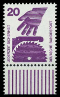 BRD DS UNFALLVERHÜTUNG Nr 696A Postfrisch URA X926BAA - Unused Stamps