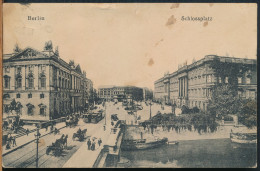 °°° 31055 - GERMANY - BERLIN - SCHLOSSPLATZ - 1921 With Stamps °°° - Autres & Non Classés