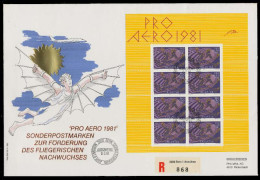 SCHWEIZ BLOCK KLEINBOGEN 1980-1989 Nr 1196 ESST X026392 - Blokken