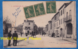 CPA - LE BOULOU - Avenue De La Gare - 1917 - Signé Bourgat / Famille Pradère - J. Fau Libraire à Perpignan - Other & Unclassified