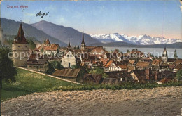 11736746 Zug ZG Mit See Alpen Und Rigi Zug - Andere & Zonder Classificatie