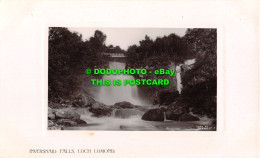 R467784 Loch Lomond. Inversnaid Falls. Rotary Photo. Plate Sunk Gem Series. W. R - Mundo