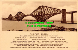 R467793 The Forth Bridge. M. And L. National Series - Monde