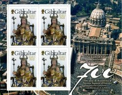 2009 GIBILTERRA BF 97 MNH ** Congiunta Vaticano - Gibilterra