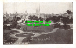 R467804 Coventry. Three Spires. Postcard - Monde