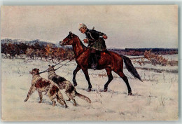 39649811 - Sign. Woroschilow W. Jagd Pferd Barsoi - Dogs