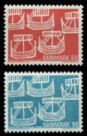 DÄNEMARK 1969 Nr 475-476 Postfrisch SB041D6 - Ongebruikt