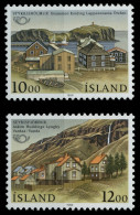 ISLAND 1986 Nr 650-651 Postfrisch SB048EE - Unused Stamps