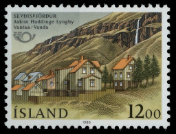 ISLAND 1986 Nr 651 Postfrisch SB048F6 - Nuovi