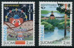 FINNLAND 1995 Nr 1302-1303 Gestempelt X08442E - Gebruikt