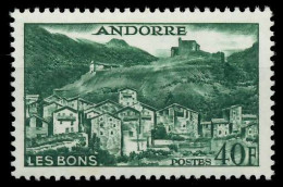 ANDORRA (FRANZ. POST) 1955 Nr 155 Postfrisch X08451E - Ungebraucht