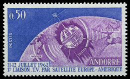 ANDORRA (FRANZ. POST) 1962 Nr 178 Postfrisch SB0ECDE - Nuevos