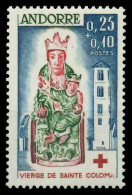 ANDORRA (FRANZ. POST) 1964 Nr 190 Postfrisch SB0EE3A - Unused Stamps