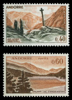 ANDORRA (FRANZ. POST) 1965 Nr 191-192 Postfrisch SB0EE5E - Ungebraucht