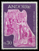 ANDORRA (FRANZ. POST) 1967 Nr 205 Postfrisch X0847C2 - Unused Stamps