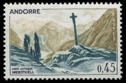 ANDORRA (FRANZ. POST) 1970 Nr 224 Postfrisch SB0F00A - Unused Stamps
