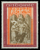 ANDORRA (FRANZ. POST) 1971 Nr 236 Postfrisch SB1480A - Unused Stamps