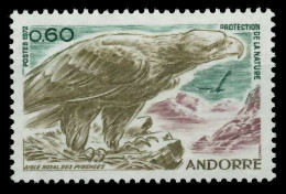 ANDORRA (FRANZ. POST) 1972 Nr 240 Postfrisch SB14856 - Ongebruikt