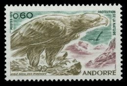 ANDORRA (FRANZ. POST) 1972 Nr 240 Postfrisch SB14856 - Nuovi