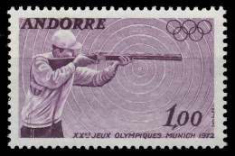 ANDORRA (FRANZ. POST) 1972 Nr 241 Postfrisch SB1485E - Unused Stamps