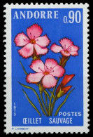 ANDORRA (FRANZ. POST) 1973 Nr 252 Postfrisch SB148C2 - Ungebraucht