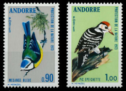 ANDORRA (FRANZ. POST) 1973 Nr 253-254 Postfrisch SB148DE - Unused Stamps