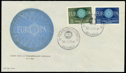 TÜRKEI 1960 Nr 1774-1775 BRIEF FDC X0894D6 - Briefe U. Dokumente