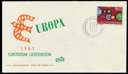 LIECHTENSTEIN 1961 Nr 414I BRIEF FDC X08951E - Storia Postale