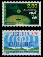 ANDORRA (FRANZ. POST) 1994 Nr 465-466 Postfrisch X08EA2A - Unused Stamps