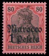 DEUTSCHE AUSLANDSPOSTÄMTER MAROKKO Nr 29 Postfrisch X09AD52 - Marruecos (oficinas)