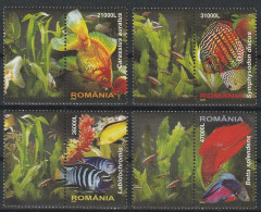 Romania  2005  Exotic  Fish Set  MNH - Fishes