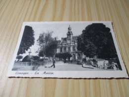 CPA Limoges (87).La Mairie - Carte Animée. - Limoges