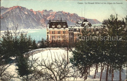 11731957 Caux VD Le Grand Hotel Et Les Alpes De Savoie Caux - Other & Unclassified