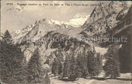 11731887 Grand Muveran Paysage Alpestre Au Pont De Nant Et Tete A Pierre Grept G - Altri & Non Classificati