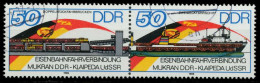 DDR ZUSAMMENDRUCK Nr WZd692 Gestempelt WAAGR PAAR X0BB346 - Se-Tenant