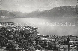 11731616 Mont Pelerin Vue Sur Vevey Et Dents Du Midi Mont Pelerin - Altri & Non Classificati