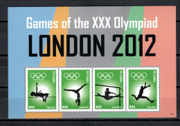 Gambia 2012 Olympic Games London Sheetlet MNH - Summer 2012: London