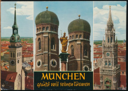 °°° 31058 - GERMANY - MUNCHEN - GRUBT MIT SEINEN TURMEN - 1969 With Stamps °°° - München