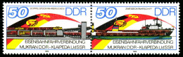 DDR ZUSAMMENDRUCK Nr WZd692 Postfrisch WAAGR PAAR SB59F0A - Zusammendrucke