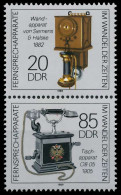 DDR ZUSAMMENDRUCK Nr SZd366 Postfrisch SENKR PAAR SB5A07A - Zusammendrucke